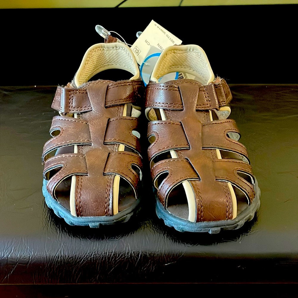 CARTER'S Toddler sandals, Brown Toddler Size 11